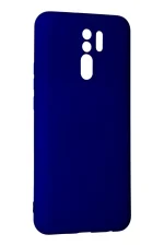 Newface Xiaomi Redmi 9 Kılıf Nano içi Kadife Silikon - Lacivert - Görsel 2