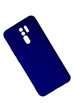 Newface Xiaomi Redmi 9 Kılıf Nano içi Kadife Silikon - Lacivert - Görsel 3