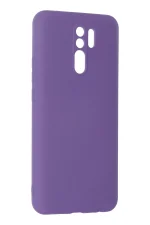 Newface Xiaomi Redmi 9 Kılıf Nano içi Kadife Silikon - Mor - Görsel 2