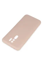 Newface Xiaomi Redmi 9 Kılıf Nano içi Kadife Silikon - Pudra - Görsel 3