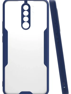 Newface Xiaomi Redmi 9 Kılıf Platin Silikon - Lacivert