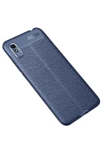 Newface Xiaomi Redmi 9A Kılıf Auto Focus Kapak - Lacivert - Görsel 2