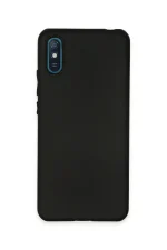 Newface Xiaomi Redmi 9A Kılıf First Silikon - Siyah