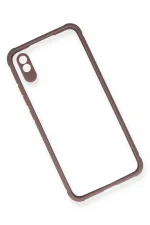 Newface Xiaomi Redmi 9A Kılıf Miami Şeffaf Silikon - Açık Mor - Görsel 3