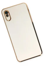 Newface Xiaomi Redmi 9A Kılıf Volet Silikon - Beyaz - Görsel 2