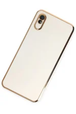 Newface Xiaomi Redmi 9A Kılıf Volet Silikon - Beyaz - Görsel 3