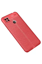 Newface Xiaomi Redmi 9C Kılıf Auto Focus Kapak - Kırmızı - Görsel 2