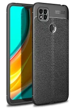 Newface Xiaomi Redmi 9C Kılıf Auto Focus Kapak - Siyah