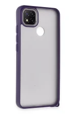 Newface Xiaomi Redmi 9C Kılıf Elegant Kapak - Derin Mor