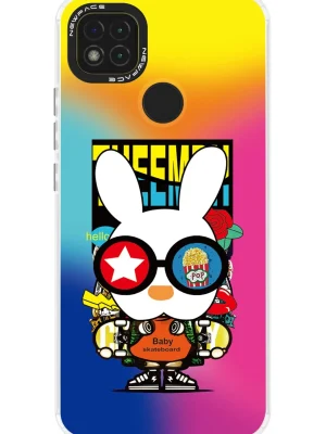 Newface Xiaomi Redmi 9C Kılıf Estoril Desenli Kapak - Estoril - 10