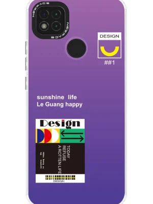 Newface Xiaomi Redmi 9C Kılıf Estoril Desenli Kapak - Estoril - 4