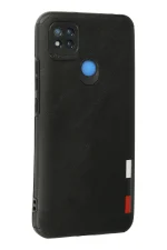 Newface Xiaomi Redmi 9C Kılıf Loop Deri Silikon - Siyah - Görsel 3