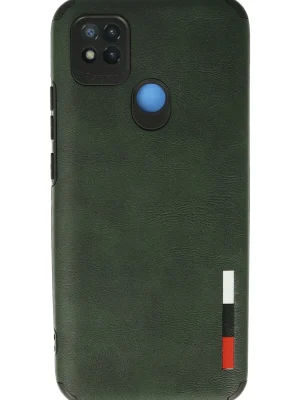 Newface Xiaomi Redmi 9C Kılıf Loop Deri Silikon - Yeşil