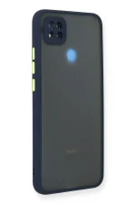 Newface Xiaomi Redmi 9C Kılıf Montreal Silikon Kapak - Lacivert - Görsel 2