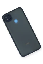 Newface Xiaomi Redmi 9C Kılıf Montreal Silikon Kapak - Lacivert - Görsel 3