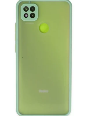 Newface Xiaomi Redmi 9C Kılıf Montreal Silikon Kapak - Turkuaz