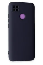 Newface Xiaomi Redmi 9C Kılıf Nano içi Kadife Silikon - Lacivert - Görsel 3