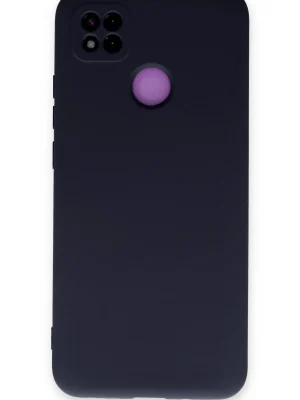 Newface Xiaomi Redmi 9C Kılıf Nano içi Kadife Silikon - Lacivert