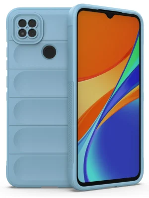 Newface Xiaomi Redmi 9C Kılıf Optimum Silikon - Sky Blue
