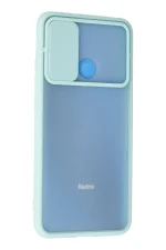 Newface Xiaomi Redmi 9C Kılıf Palm Buzlu Kamera Sürgülü Silikon - Turkuaz - Görsel 3
