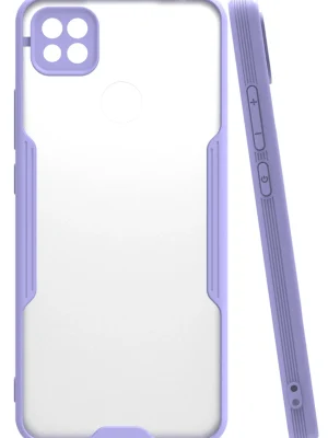 Newface Xiaomi Redmi 9C Kılıf Platin Silikon - Lila