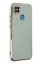 Newface Xiaomi Redmi 9C Kılıf Volet Silikon - Açık Yeşil