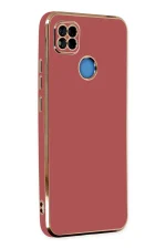 Newface Xiaomi Redmi 9C Kılıf Volet Silikon - Kırmızı