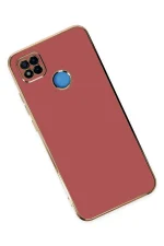 Newface Xiaomi Redmi 9C Kılıf Volet Silikon - Kırmızı - Görsel 3