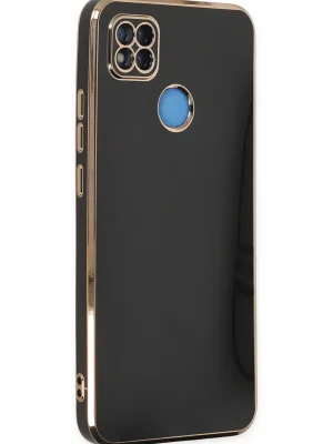 Newface Xiaomi Redmi 9C Kılıf Volet Silikon - Siyah