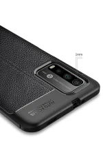 Newface Xiaomi Redmi 9T Kılıf Auto Focus Kapak - Kırmızı - Görsel 4