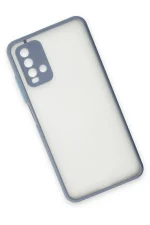 Newface Xiaomi Redmi 9T Kılıf Montreal Silikon Kapak - Gri - Görsel 2