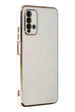 Newface Xiaomi Redmi 9T Kılıf Volet Silikon - Beyaz