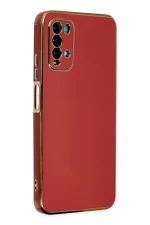 Newface Xiaomi Redmi 9T Kılıf Volet Silikon - Kırmızı