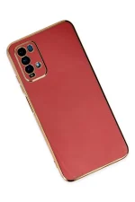 Newface Xiaomi Redmi 9T Kılıf Volet Silikon - Kırmızı - Görsel 3