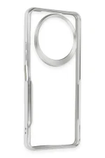 Newface Xiaomi Redmi A3 4G Kılıf Boyi Silikon Kapak - Gümüş - Görsel 2