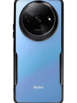 Newface Xiaomi Redmi A3 4G Kılıf Boyi Silikon Kapak - Siyah