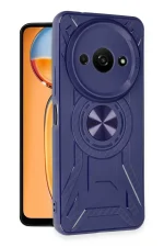 Newface Xiaomi Redmi A3 4G Kılıf Lincoln Silikon - Lacivert - Görsel 2