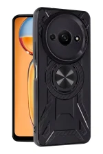 Newface Xiaomi Redmi A3 4G Kılıf Lincoln Silikon - Siyah - Görsel 2