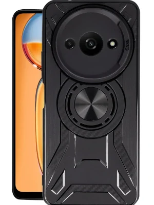 Newface Xiaomi Redmi A3 4G Kılıf Lincoln Silikon - Siyah