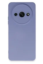 Newface Xiaomi Redmi A3 4G Kılıf Nano içi Kadife Silikon - Lila