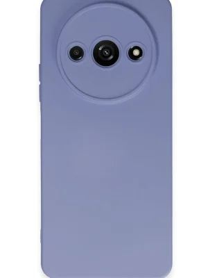 Newface Xiaomi Redmi A3 4G Kılıf Nano içi Kadife Silikon - Lila