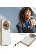 Newface Xiaomi Redmi A3 4G Kılıf Penta Silikon Kılıf - Şeffaf - Görsel 3