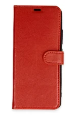 Newface Xiaomi Redmi A3 4G Kılıf Trend S Plus Kapaklı Kılıf - Kırmızı - Görsel 2