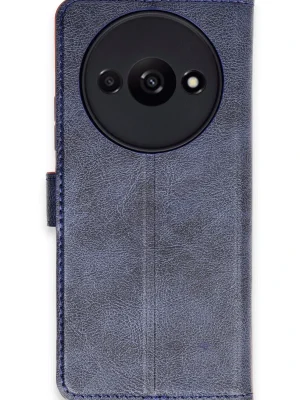 Newface Xiaomi Redmi A3 4G Kılıf Trend S Plus Kapaklı Kılıf - Lacivert