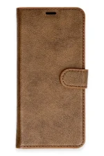 Newface Xiaomi Redmi A3 4G Kılıf Trend S Plus Kapaklı Kılıf - Taba - Görsel 2