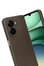 Newface Xiaomi Redmi A5 4G Auto Focus Karbon Kapak - Kahverengi - Görsel 2