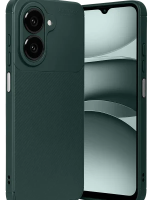 Newface Xiaomi Redmi A5 4G Auto Focus Karbon Kapak - Koyu Yeşil