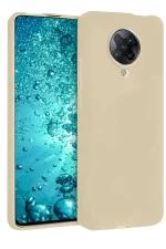 Newface Xiaomi Redmi K30 Pro Kılıf Nano içi Kadife Silikon - Kemik