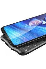 Newface Xiaomi Redmi Note 10 Kılıf Auto Focus Kapak - Kırmızı - Görsel 3