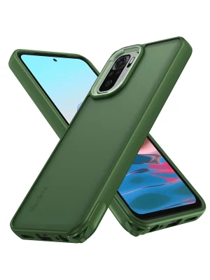 Newface Xiaomi Redmi Note 10 Kılıf Elegant Kapak - Yeşil